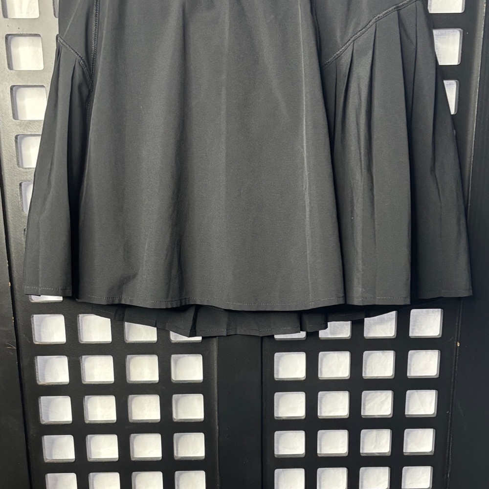 🖤 Spanx Black Skort Women’s Small Pull-On Tummy Control Athletic Skirt Shorts - Picture 3 of 12